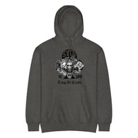 king clubs grey hoodie