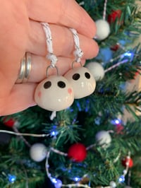 Image 1 of Hanging Snowball Decoration