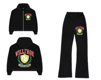 Image 2 of VILLI’AGE COLLEGIATE  ZIP COLLEGIATE SWEATSUIT 
