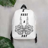Minimalist Backpack have a day