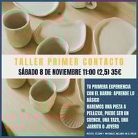 Image 1 of PRIMER CONTACTO 8 DE NOVIEMBRE 11:00 