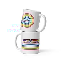 Image 2 of Rainbow Train Mug