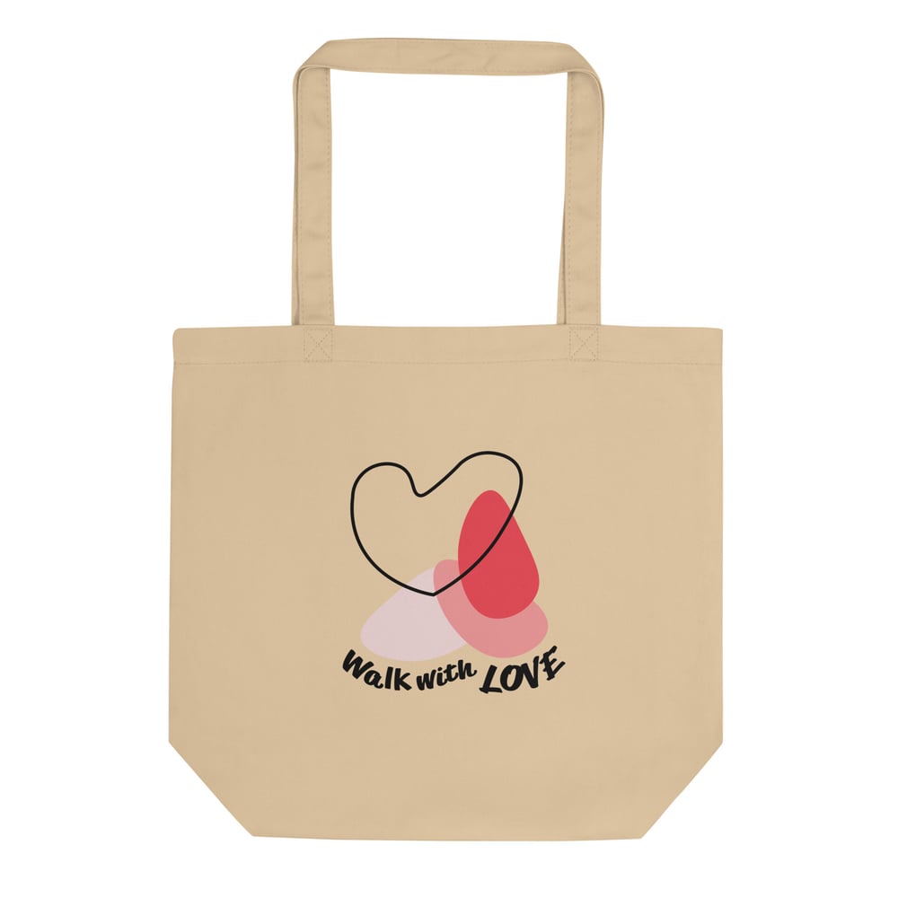 Image of Walk With Love - Eco Tote Bag 