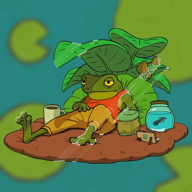 “Frogtherhood choose your own”  presale 