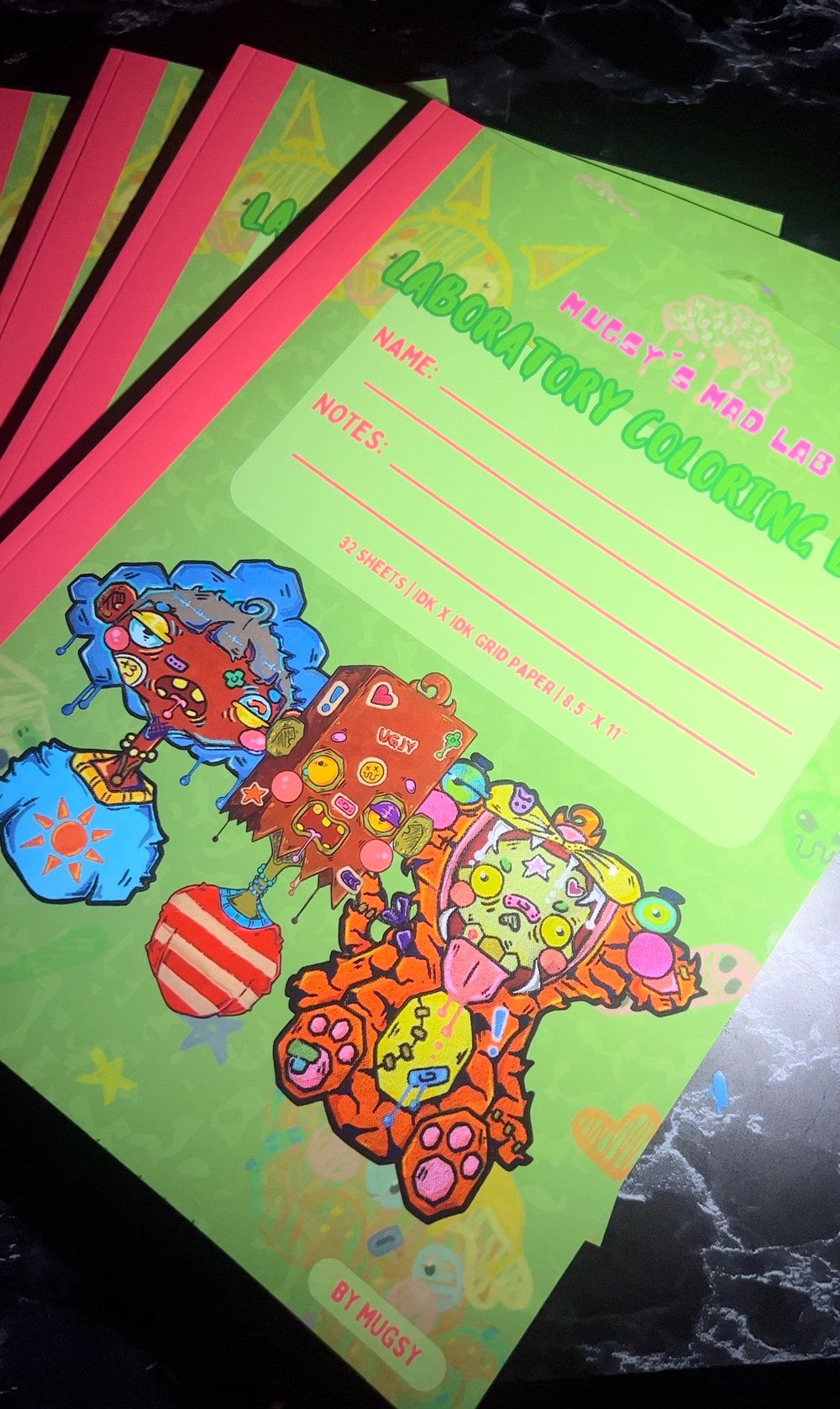 MML Laboratory Coloring Book