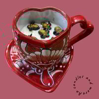 Corazón floral 2 piezas 