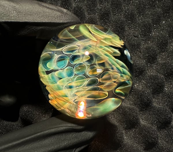 Image of Twisted Fume Honeycomb Marble 2