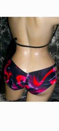 Image 4 of Strappy Sides Shorts Set 2 Prints
