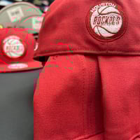 Image 3 of Mitchell & Ness Liberty Fitted Red/White