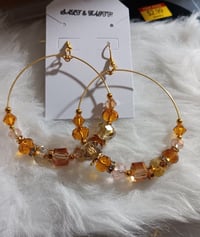 Image 1 of Brown Hoops(memory wire)