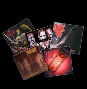 Image of MENTAL APRAXIA,CORPORAL RAID/BREDOR,HUEVO DURO,NECROGRIND