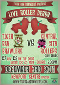 Image of Bout Tickets : Tiger Bay Brawlers V's CCR Slay Belles.