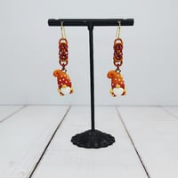 Image 3 of Rainbow Gnome Earrings 