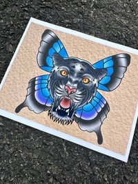 Panther Butterfly print (8x10)