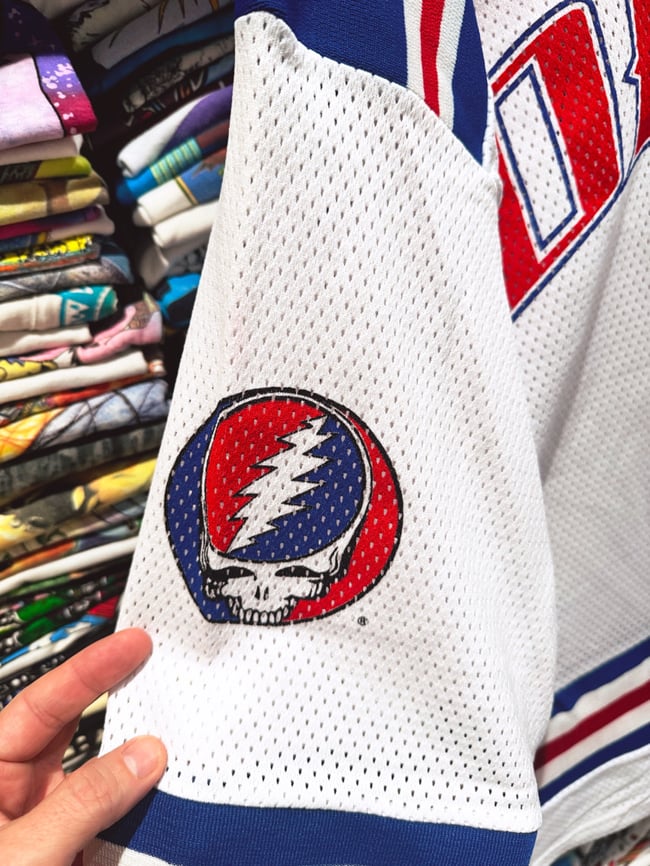 Grateful Dead 90s DEAD Hockey Jersey - Size XL