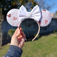 Neutral Checkered Mouse Ears 