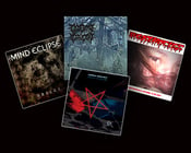 Image of MIND ECLIPSE,AGATHOCLES,CEREBRAL TURBULENCY,CEREBRAL EFFUSION/OFFALMINCER