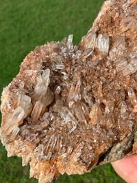 Image 10 of Red Quartz Points Cluster | China #2883