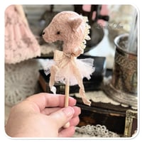 Image 3 of Custom order for Beth - Handmade whimsical hobby horse and teacup elephant