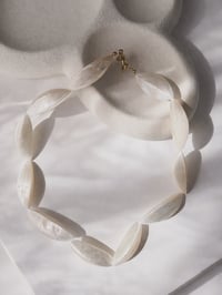 Image 1 of Coastal Mother of Pearl Necklace 