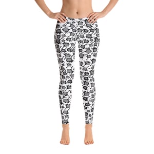 Image of Alaska Snow Leopard Spot Leggings