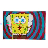 Image 1 of KAWS SPONGEBOB PAINTING