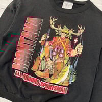 Image 2 of Vintage Montana All Around Sportsman Crewneck - L