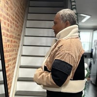 Image 4 of Denim & Faux Fur Jacket (WORN) 