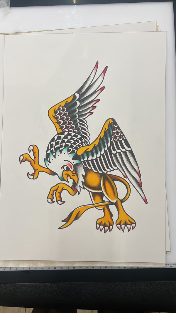 Image of Griffin original painting