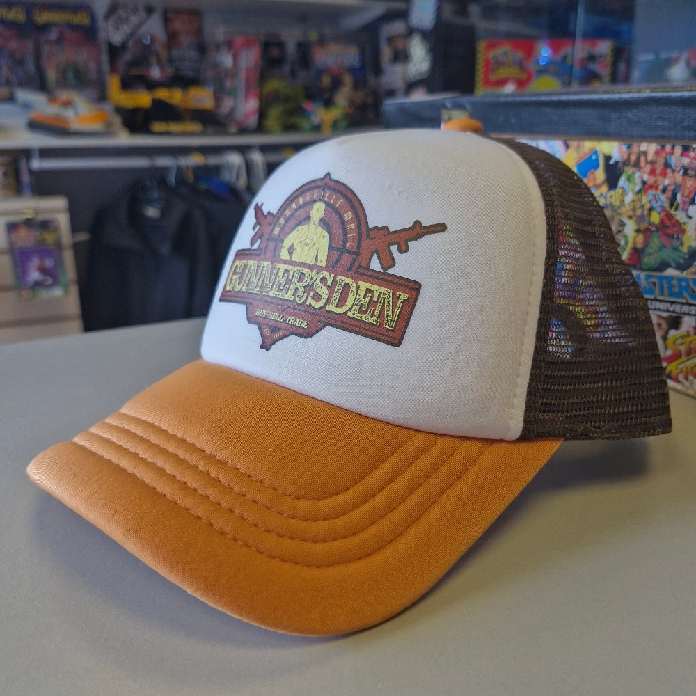 Image of Gunner's Den Dawn Of The Dead Trucker Snapback Hat