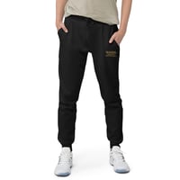 Image 3 of WASBY® Faith & Purpose Christian Fleece Joggers | Unisex Faithwear Streetwear