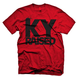 Image of Ky Raised in Red & Black