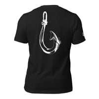 Image 4 of Fish Hook  t-shirt
