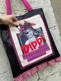 Image 3 of Bolsiña feita a man. Pippi polipiel negra. Deseño exclusivo!