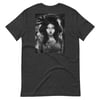 "GEISHA WHITE" (Design on the Back) Short-Sleeve Unisex T-Shirt   