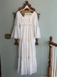 Image 5 of 1970s Eyelet Bell Sleeve