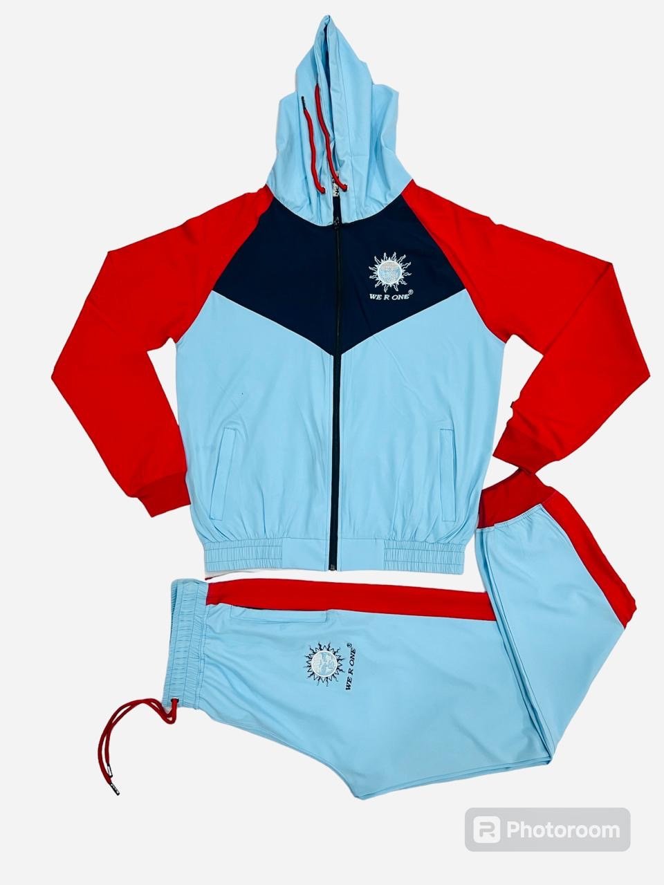 Image of COLOR BLOCK FULLZIP - CB/N/R