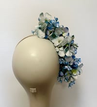Image 2 of Pale blue flower trail. SOLD