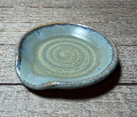 Image 2 of Small blue spoon rest