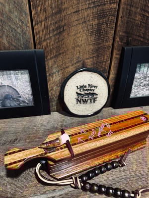 Image of Bloodwood/Mahogany with Snakewood inlay