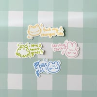 Image 1 of Really Cool Stickers (matte and glitter!)