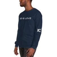 Image 10 of I Can I Am "God Is Love" Men’s Long Sleeve Shirt