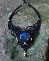 Image 5 of Labradorite Scrolls Choker