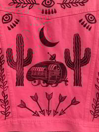 Image 3 of 'Home on the Range' Printed Denim Jacket Oneshot