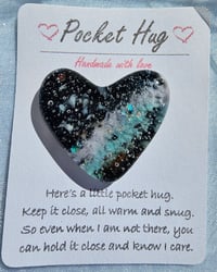 Image 1 of Pocket Hug – Fused Glass Heart Gift