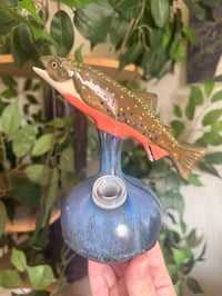 Image 4 of Trout Water Vase 