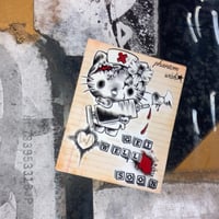 hello kitty grunge nurse sticker 