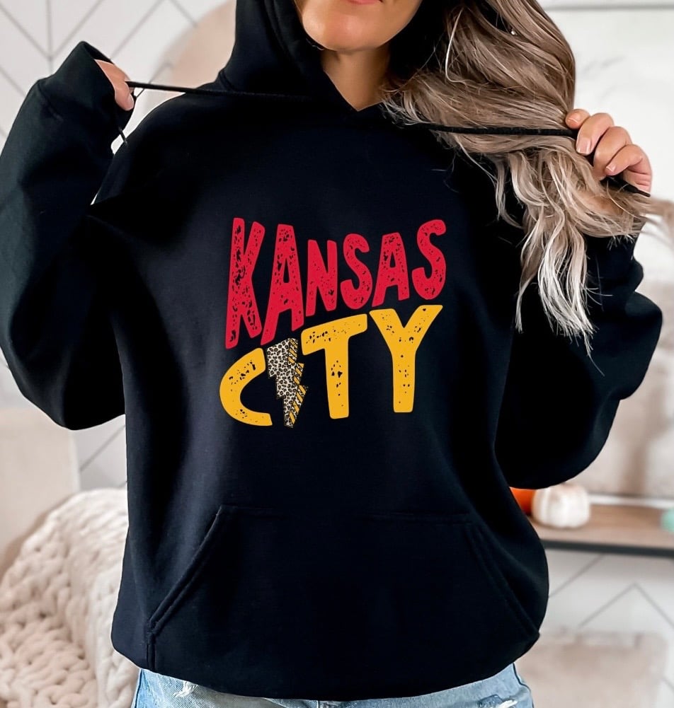 Cheetah Chiefs Crewneck Kansas City Inspirational Unisex 