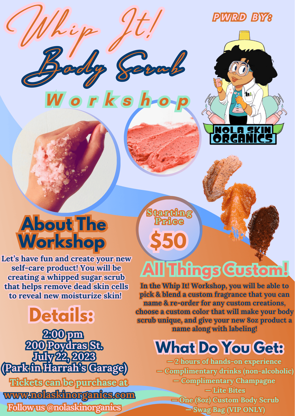 Image of Whip It Body Scrub Workshop
