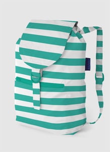 Image of BAGGU DAYPACK Sea Stripe